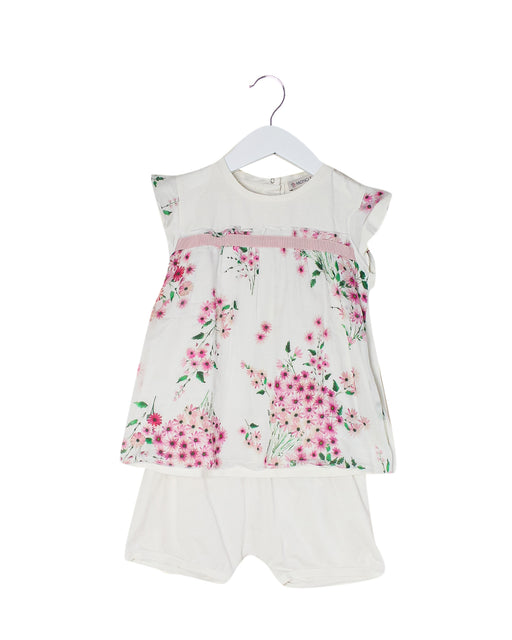 Ivory Moncler Shorts and Top Set 3T at Retykle