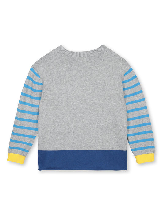 Grey Stella McCartney Knit Sweater 8Y - 12Y at Retykle