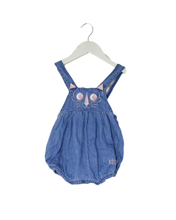 Blue Kenzo Overall Shorts 9M at Retykle