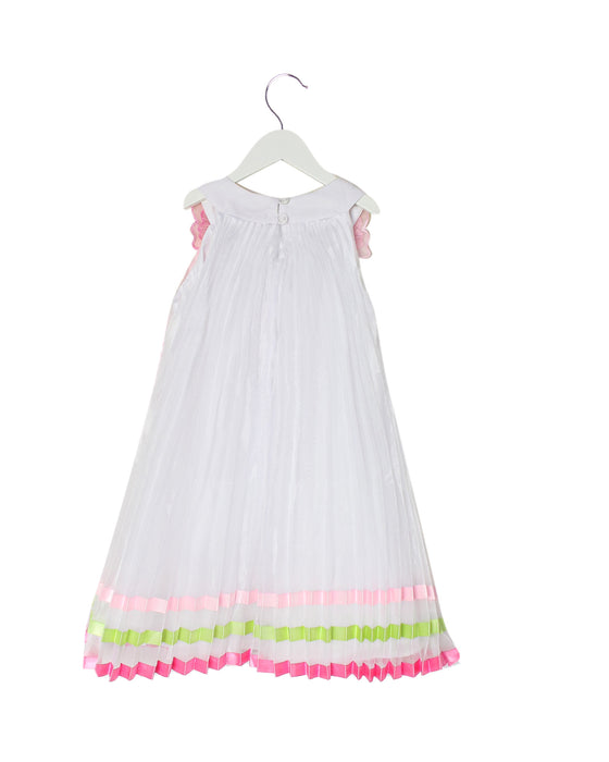 White Rare Editions Sleeveless Dress 4T at Retykle