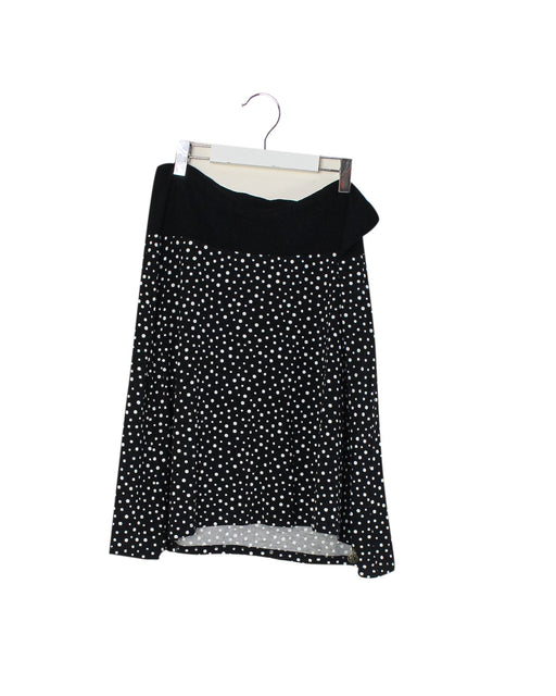A Black Mid Skirts from Noppies in size XS for maternity. (Front View)