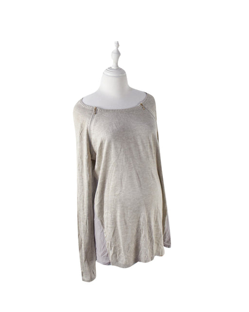 Beige Seraphine Maternity Knit Sweater L (US8) at Retykle