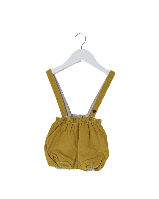 Yellow Cyrillus Overall Shorts 3M at Retykle
