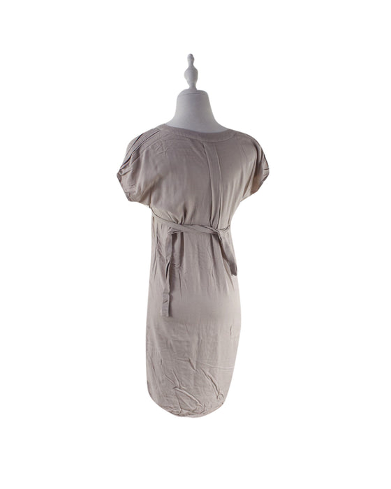 Grey Seraphine Maternity Short Sleeve Dress XS (US 2) at Retykle