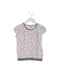 A White Short Sleeve Tops from Petit Bateau in size 8Y for girl. (Front View)