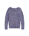 A Blue Knit Sweaters from Bonpoint in size 8Y for girl. (Back View)