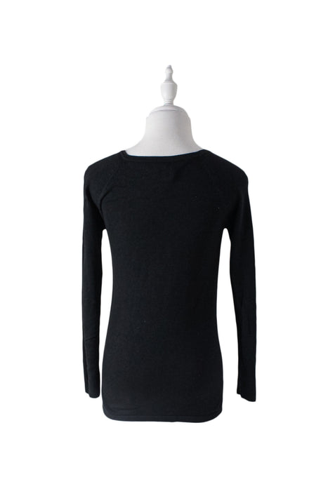 Black Seraphine Maternity Long Sleeve Top XS (US0-2) at Retykle