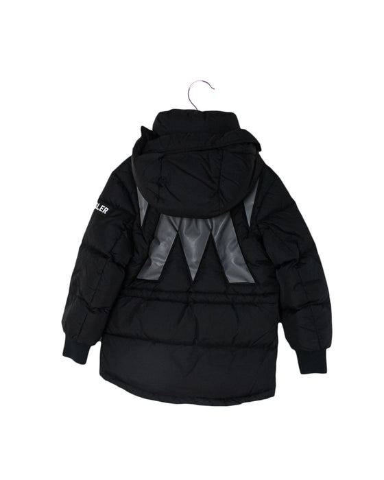 Black Moncler Puffer Jacket 8Y at Retykle