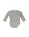 A Grey Long Sleeve Bodysuits from Natures Purest in size 0-3M for neutral. (Back View)