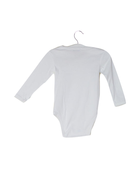 White Jacadi Bodysuit 0-3M at Retykle