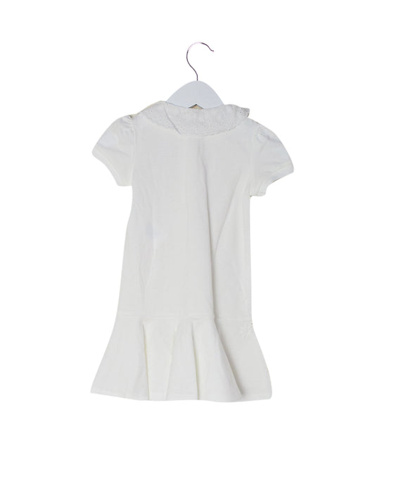White Ralph Lauren Short Sleeve Dress 18M at Retykle