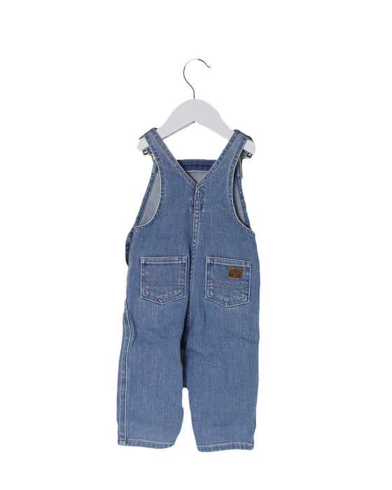 Blue Bonton Long Overalls 12M - 2T at Retykle