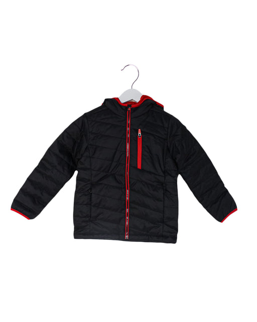 Black Lands' End Thin Puffer Jacket 7Y at Retykle