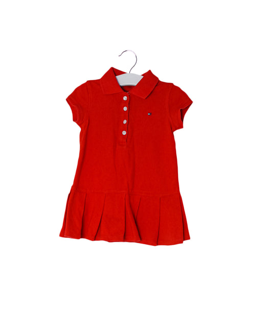 Red Tommy Hilfiger Short Sleeve Dress 12M at Retykle