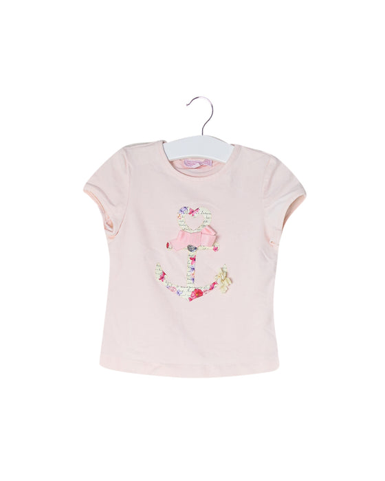 Pink Nicholas & Bears Short Sleeve Top 18M at Retykle