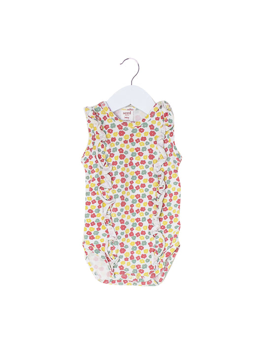 Multicolour Seed Bodysuit and Shorts 3-6M at Retykle
