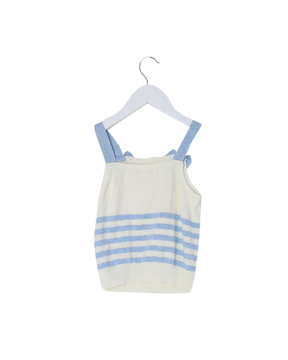 Ivory Nicholas & Bears Knit Sleeveless Top 3T at Retykle