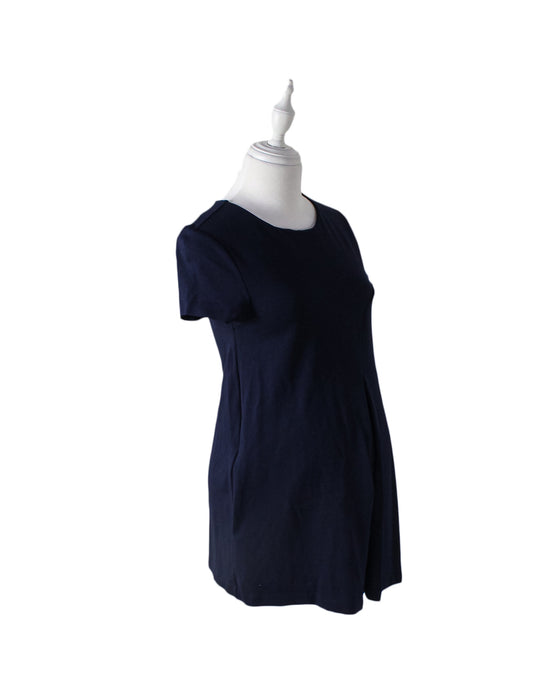 Navy Mayarya Maternity Short Sleeve Top XS at Retykle