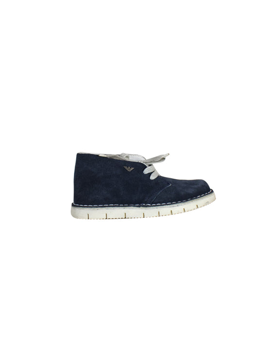 Navy Armani Casual Boots 6T (EU3) at Retykle