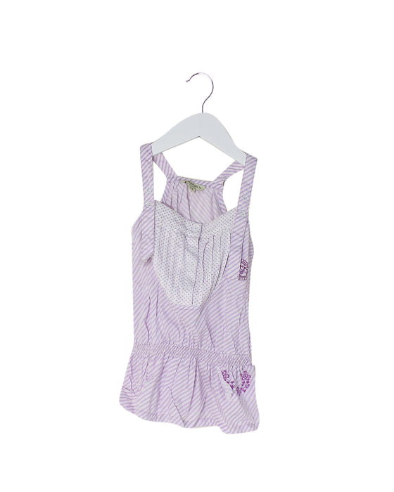 Purple Le Petit Pois Sleeveless Top 3T - 4T at Retykle