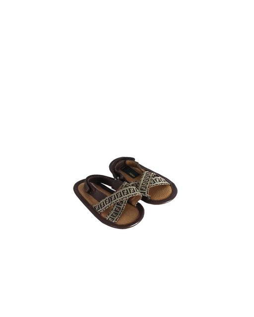 Brown Fendi Sandals 12-18M (11cm) at Retykle