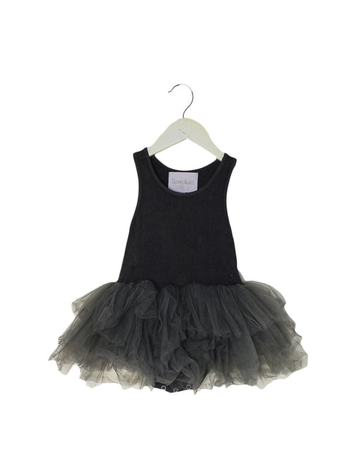 A Black Sleeveless Dresses from iloveplum in size 2T for girl. (Front View)