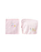Pink Familiar Safety Blanket O/S (44 x 68cm) at Retykle