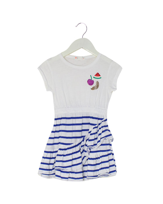 White Crewcuts Short Sleeve Dress 2T at Retykle