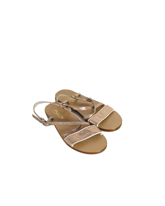 Brown Bonpoint Sandals 7Y (EU33) at Retykle