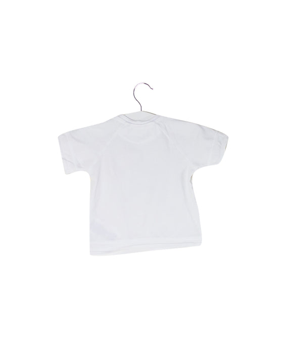 White bellybutton T-Shirt 0-3M (62cm) at Retykle