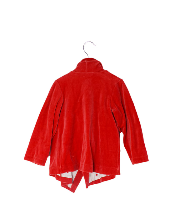 Red Petit Bateau Bathrobe 6T at Retykle