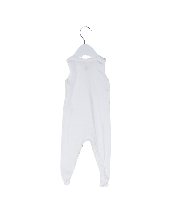 White Petit Bateau Onesie 3M at Retykle