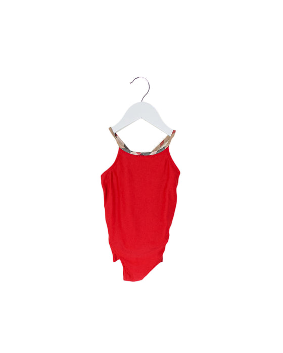 Red Burberry Swimsuit 2T at Retykle