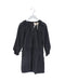 Grey Velveteen Long Sleeve Dress 6T at Retykle