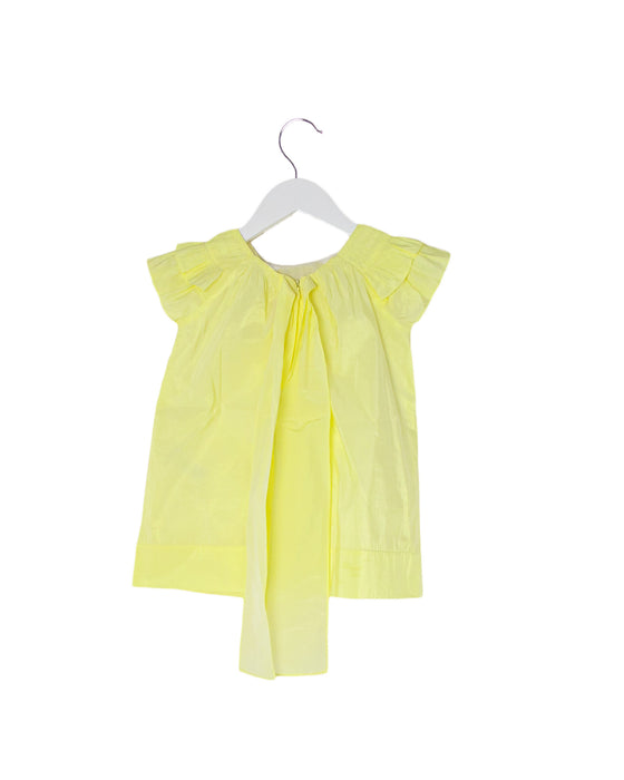 Yellow Il Gufo Short Sleeve Dress 2T at Retykle