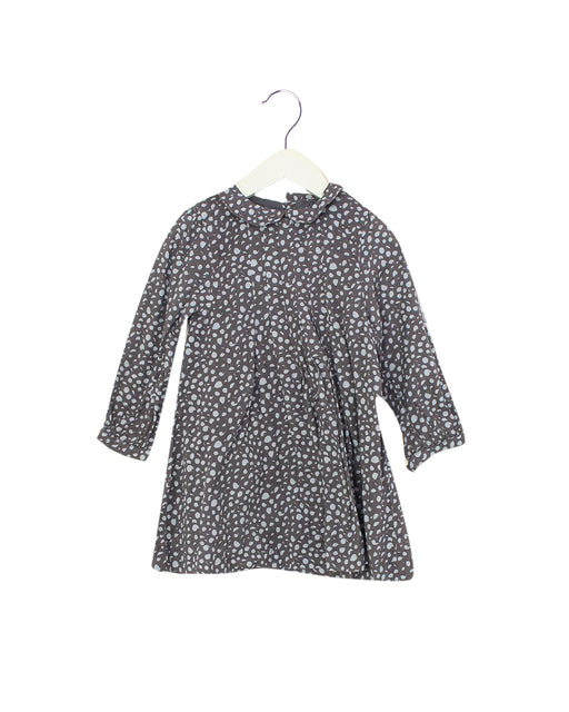 Grey Knot Long Sleeve Dress 4T at Retykle
