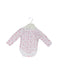 A Pink Long Sleeve Bodysuits from Cath Kidston in size 0-3M for girl. (Front View)