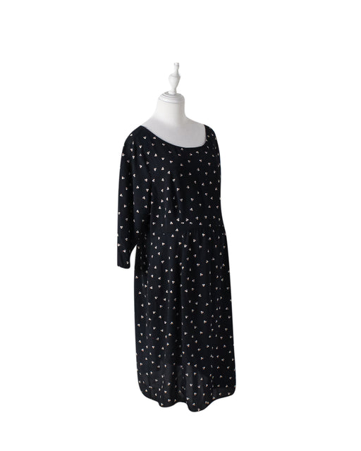 Black Seraphine Maternity Long Sleeve Dress XL (US14) at Retykle