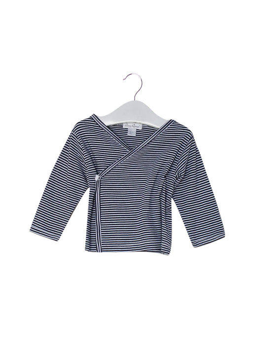 Navy Kissy Kissy Long Sleeve Top 6-9M at Retykle