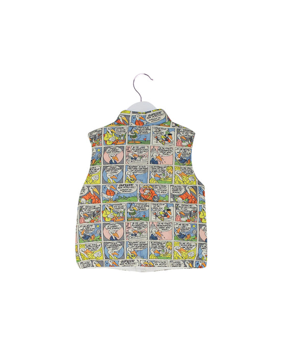 Ivory Moncler Puffer Vest 18-24M (thin) at Retykle