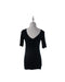 Black De mois en moi Maternity Short Sleeve Top XS (Size 34) at Retykle