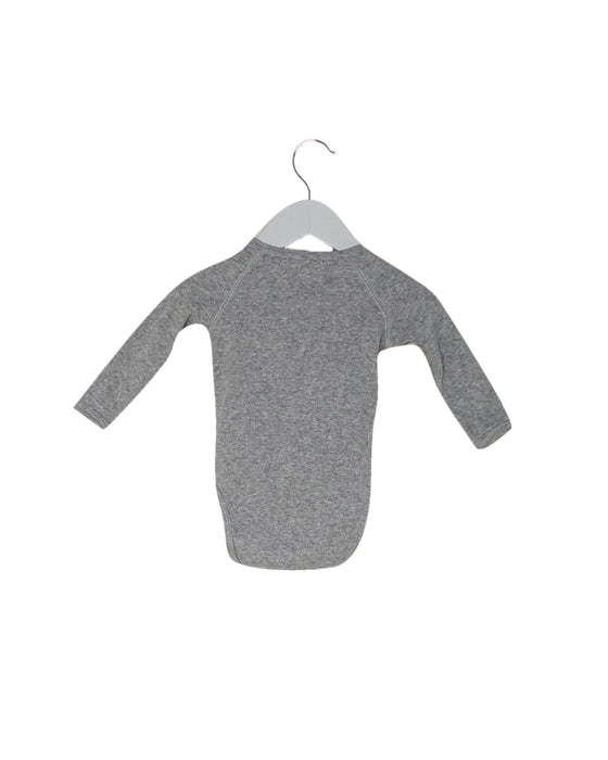 A Grey Long Sleeve Bodysuits from Arket in size 0-3M for neutral. (Back View)