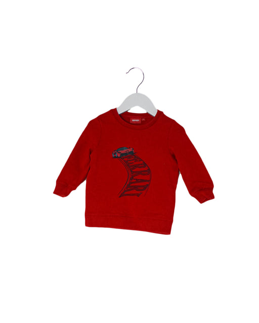 Red Ferrari Sweatshirt 18M at Retykle