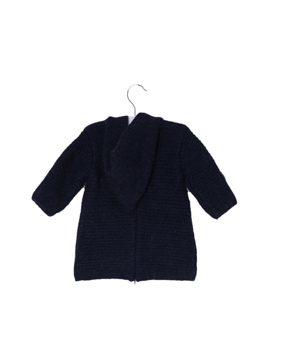 Navy Bonpoint Hooded Sweater Dress 6M at Retykle
