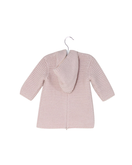 Pink Bonpoint Hooded Sweater Dress 6M at Retykle
