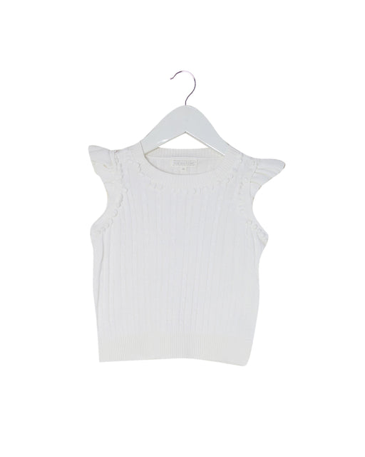 Ivory Nicholas & Bears Short Sleeve Knit Top 2T at Retykle