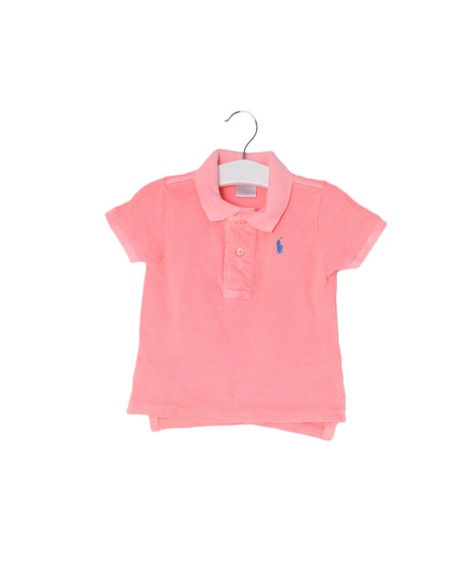 Pink Ralph Lauren Short Sleeve Polo 9M at Retykle