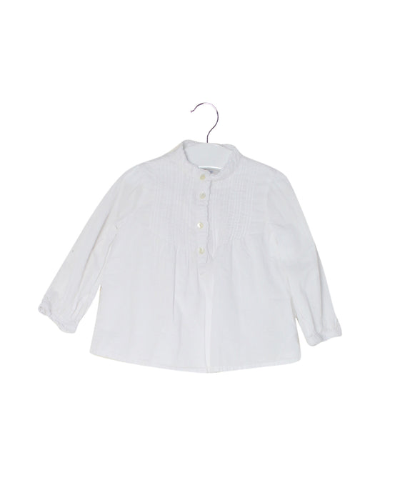 White Ralph Lauren Long Sleeve Top 9M at Retykle