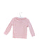 A Pink Long Sleeve Tops from Petit Bateau in size 12-18M for girl. (Back View)