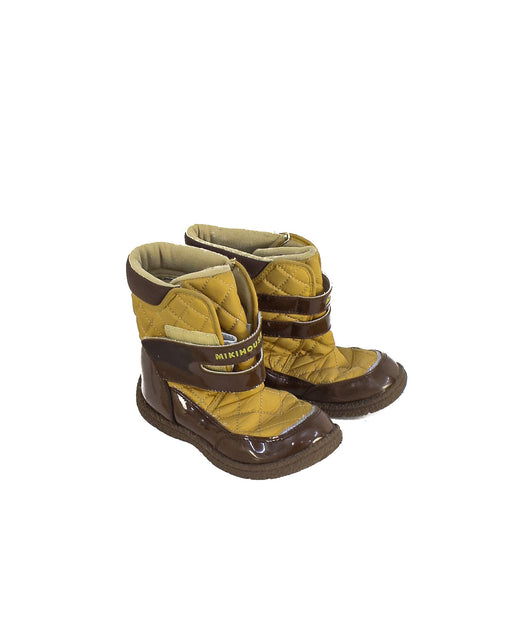 Brown Miki House Winter Boots 6T (EU30.5) at Retykle